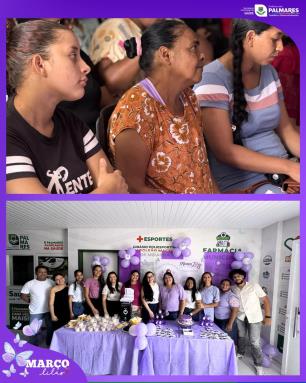 Março Lilás nas Unidades Básicas de Saúde💜Durante o Março Lilás, as Unidades Básicas de Saúde d (2)