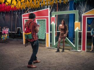 O São João dos Palmares 2025 também foi espaço para o brilho da nossa cultura popular! 🌽🔥Na última noite de festa, o Palhoção do Povo parou para assistir à belíssima apresentação do Boi Glorioso de Bonito – P (2)