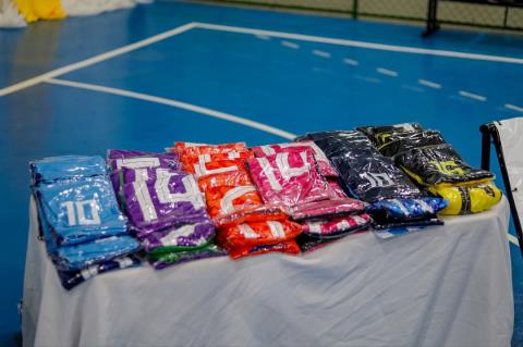 ⚽ A primeira noite do Campeonato Interbairros de Futsal foi um sucesso! 🙌O Ginásio Poliesportiv (2)