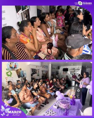 Março Lilás nas Unidades Básicas de Saúde💜Durante o Março Lilás, as Unidades Básicas de Saúde d (1)