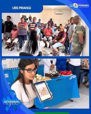 Novembro Azul!💙Durante todo o mês, estão sendo realizados orientações, atendimentos e encaminha (11)