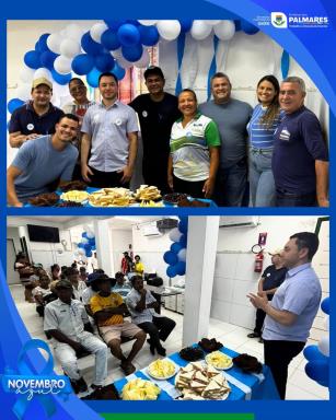 Novembro Azul!💙Durante todo o mês, estão sendo realizados orientações, atendimentos e encaminha (16)