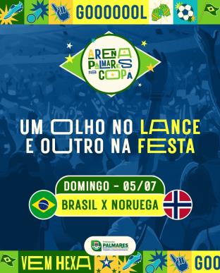 É mata-mata. É coração na ponta da chuteira. É dia de vestir a amarelinha e torcer pelo Brasil!