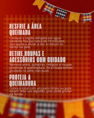 🚑🔥 No São João, a diversão precisa vir acompanhada de cuidado!Queimaduras com fogueira, fogos  (2)