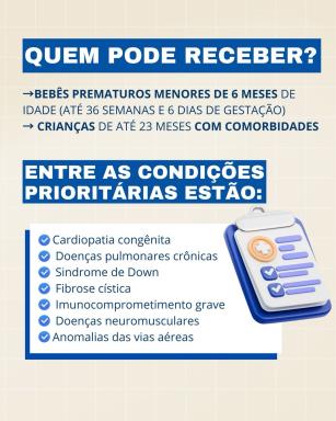 CHEGOU EM PALMARES! NIRSEVIMABE JÁ ESTÁ DISPONÍVEL NA REDE MUNICIPAL DE SAÚDE!💉🤍Informamos que (2)