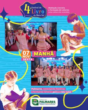 5º DIA DO FESTIVAL O último dia do Festival do Livro da Mata Sul começou com muita emoção e aleg (2)