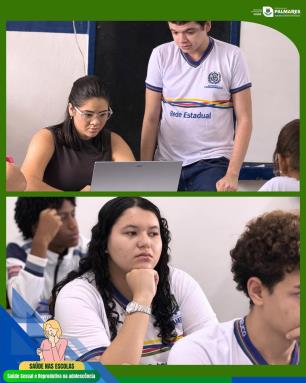 📚💚 SAÚDE NAS ESCOLAS - Saúde Sexual e Reprodutiva na AdolescênciaRealizamos mais uma ação do P (2)