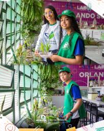 PALMARES CELEBROU O DIA DA ÁRVORE COM ATIVIDADE EDUCATIVA Estudantes plantaram mudas de árvores  (2)