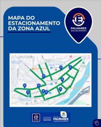 INFORMATIVO- Zona Azul Palmares  A Prefeitura de Palmares implementou o sistema de estacionamento rotativo Zona Azul para melhorar a mobilidade urbana e promover a rotatividade de veículos nas áreas comerciais  (5)