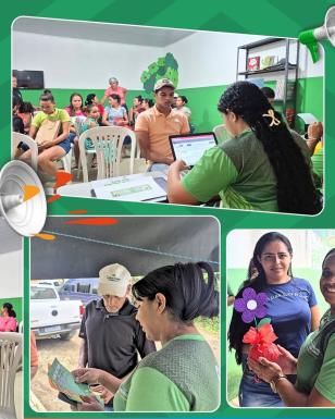 Ação concluída com sucesso!A equipe do CRAS ITINERANTE realizou mais uma edição do projeto “Alô  (2)