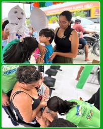 Dia D de Vacinação foi um sucesso! 💪🏽No último Dia D de Mobilização Nacional, todas as UBS da  (6)
