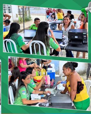 Alô Comunidade! A Assistência e Saúde está em ação! 💚🧡A equipe do CRAS – Família Acolhida (San (6)