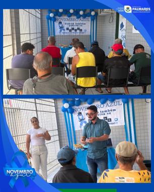 Novembro Azul!💙Durante todo o mês, estão sendo realizados orientações, atendimentos e encaminha (10)