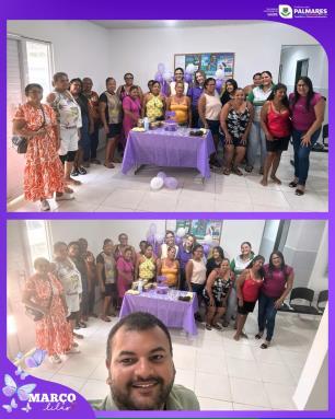 Março Lilás nas Unidades Básicas de Saúde💜Durante o Março Lilás, as Unidades Básicas de Saúde d (17)