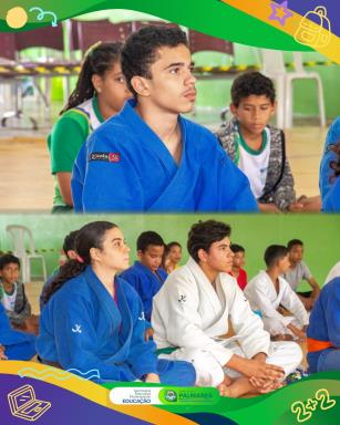 JUDÔ NAS ESCOLAS FORTALECE APRENDIZAGEM E DISCIPLINA EM PALMARES A rede municipal de ensino dos  (2)