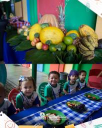 CRIANÇAS APRENDEM SOBRE ALIMENTAÇÃO SAUDÁVEL DE FORMA LÚDICA Projeto da Creche Nilza Miranda Mar (5)