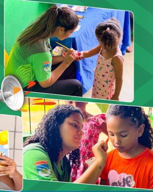 Mais uma ação do Projeto Alô Comunidade,  foi realizada com sucesso na Engº Bela Vista, levando  (3)