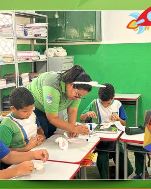 CRAS ITINERANTE 🐰✨Orientação social- Páscoa na escola, refletindo o verdadeiro significado dess (1)