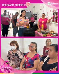 Outubro Rosa nas Unidades Básicas! 💖Durante todo o mês, nossas UBS estarão realizando orientaçõ