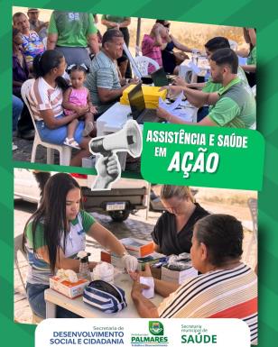 ✨ Ação concluída com sucesso!A equipe do CRAS – Trabalhando pela Família (Centro) realizou mais
