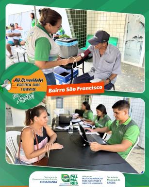 Ação realizada com sucesso!A equipe do CRAS CENTRO realizou mais uma edição do projeto “Alô Comu