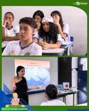 📚💚 SAÚDE NAS ESCOLAS - Saúde Sexual e Reprodutiva na AdolescênciaRealizamos mais uma ação do P (4)