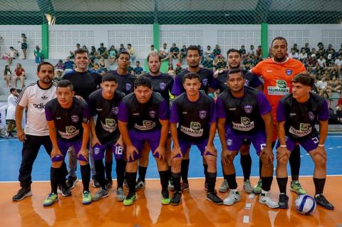 ⚽ A primeira noite do Campeonato Interbairros de Futsal foi um sucesso! 🙌O Ginásio Poliesportiv (15)