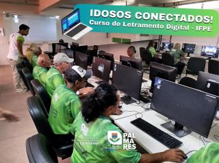 ✨👵👴 IDOSOS CONECTADOS 💻Inclusão e conhecimento não têm idade!Em parceria com o Instituto Fede