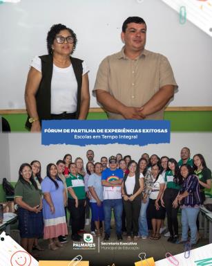 FÓRUM DE PARTILHA DE EXPERIÊNCIAS EXITOSAS DAS ESCOLAS EM TEMPO INTEGRALNo último dia 04 de deze