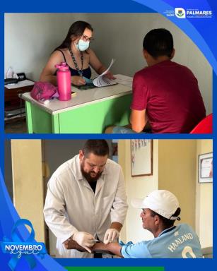 Novembro Azul!💙Durante todo o mês, estão sendo realizados orientações, atendimentos e encaminha (11)