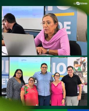 📌 Reunião de Alinhamento – Conselho Municipal de SaúdeRealizamos reunião com os membros do Cons (7)