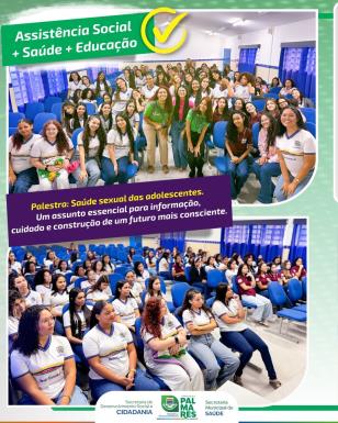 A equipe técnica do CRAS Família Acolhida de Santo Onofre, em parceria com a secretaria de Saúde