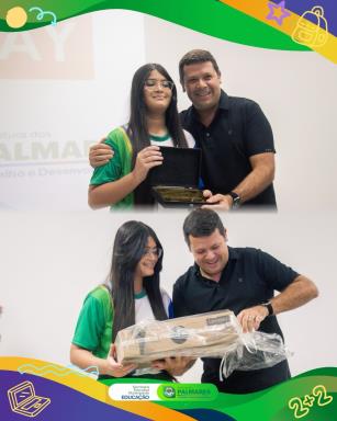 Orgulho que vem da nossa rede municipal de ensino.A estudante da Adriane Mirelly, de apenas 13 a (8)