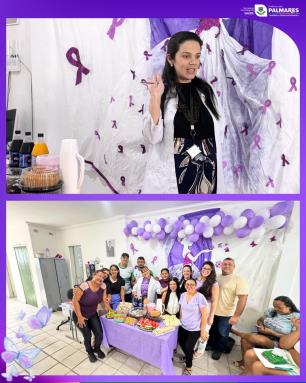 Março Lilás nas Unidades Básicas de Saúde💜Durante o Março Lilás, as Unidades Básicas de Saúde d (9)