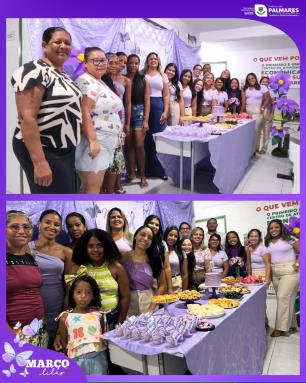 Março Lilás nas Unidades Básicas de Saúde💜Durante o Março Lilás, as Unidades Básicas de Saúde d (10)