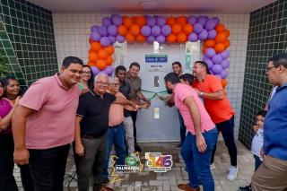 ONTEM FOI DIA DE COMPROMISSO COM A SAÚDE!Dentro da programação da Semana de Emancipação, a Prefeitura realizou mais uma grande entrega- a inauguração da UBS Adalto José dos Santos, no Engenho Couceiro.Um novo e (8)