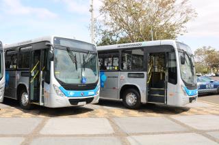 Entrega apresentação novos ônibus coletivos urbanos Transporte Coletivo Urbano PMNO 2022-08-29 (71)