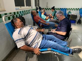 Doação de Sangue Lions Saúde PMNO Hemocentro no Ambulatório 2025-02-08 (11)