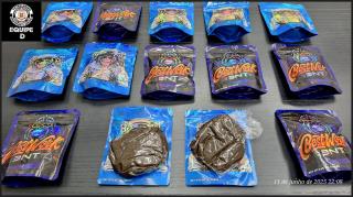 GCM PMNO prende 2 apreende 1,4 kg dry super maconha 2025-06-11 a