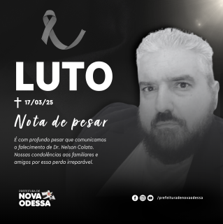 Instagram post luto delicado preto e branco