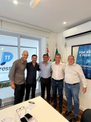 Vice-prefeito Mineirinho x reunião deputado estadual Maurício Neves do PP 2025-03-17 (1)