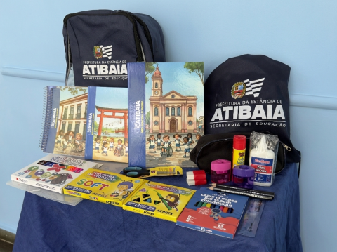 Prefeitura de Atibaia entrega kits escolares para mais de 15 mil alunos da rede municipal