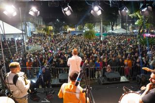 Show da banda Rastapé no Festival Gastronômico de Atibaia atrai quase 5 mil pessoas