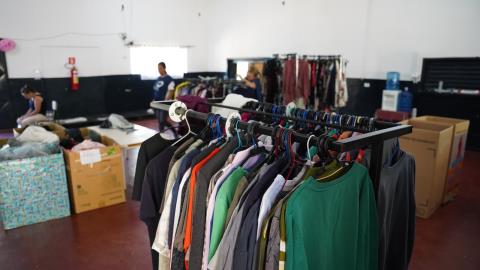 5ª edição da Estação Solidária Itinerante leva doações ao bairro do Portão