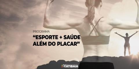 Programa “Esporte + Saúde Além do Placar” será lançado na próxima sexta-feira, 10 de abril