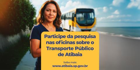 Prefeitura convida população a participar da construção de um novo sistema de transporte público