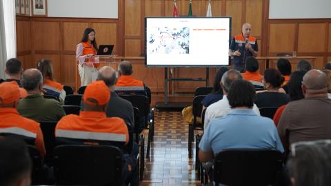 Prefeitura de Atibaia fortalece políticas de segurança e proteção à população com capacitação da Defesa Civil