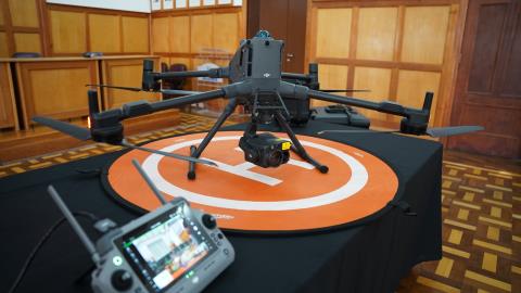 Secretaria de Segurança Pública de Atibaia recebe drone de última geração para reforçar ações de monitoramento e apoio operacional