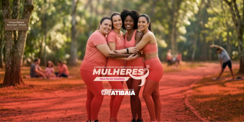 “Caminhada com as Mulheres e Pela Vida das Mulheres” acontece no dia 29 de março em Atibaia