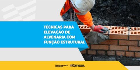 Curso gratuito de construção civil está com inscrições abertas em Atibaia